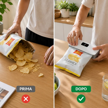 SalvaGusto™ -  Mini sigillatrice per sacchetti